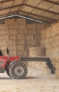 moisture in baled hay
